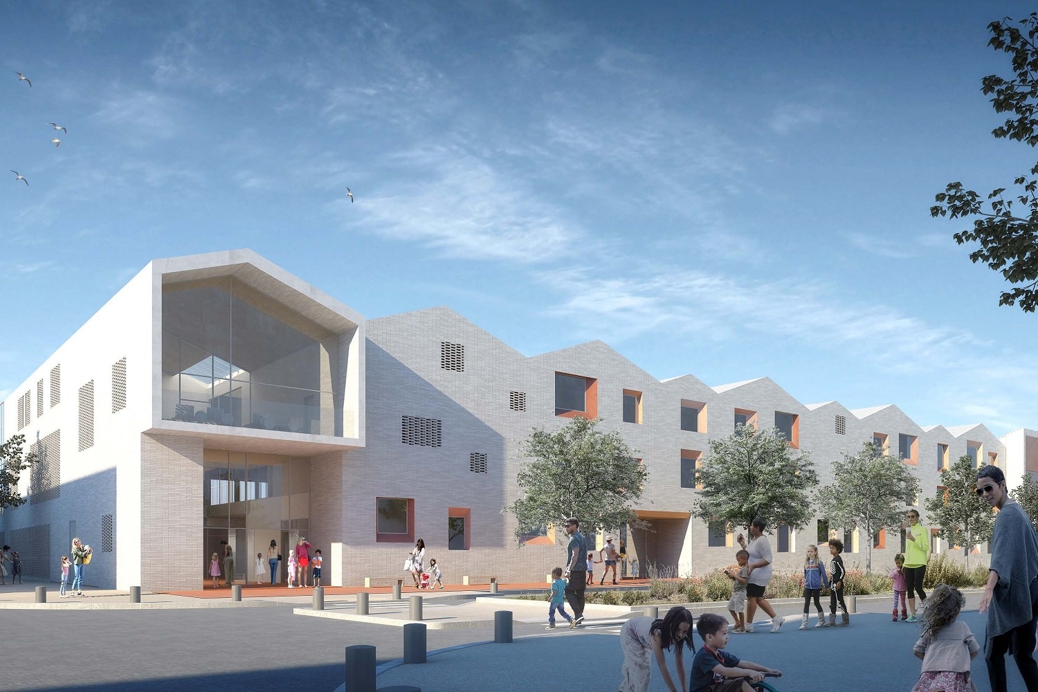 , Entre tradition et modernité, la future école « durable » de la Capelette attendue pour 2023, Made in Marseille