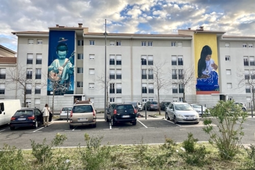 , Deux oeuvres monumentales habillent les murs du Plan d’Aou, Made in Marseille