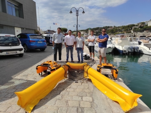 , Le robot Jellyfishbot s&#8217;équipe d&#8217;un nouveau système pour capter plus de déchets, Made in Marseille