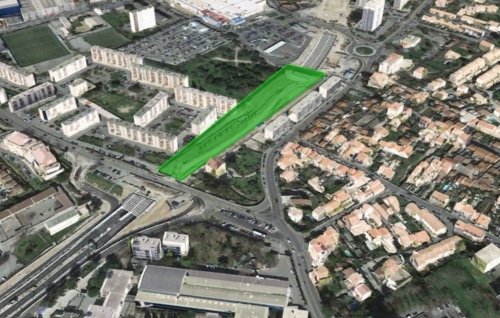 , A Saint-Tronc, le parc de la Germaine ouvre au dessus du boulevard urbain Sud, Made in Marseille