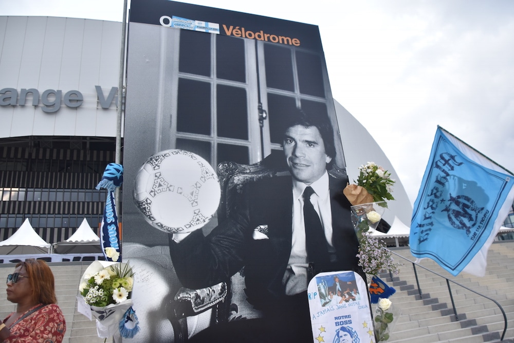 Bernard Tapie, Le parvis du stade Vélodrome bientôt renommé « Bernard Tapie », Made in Marseille