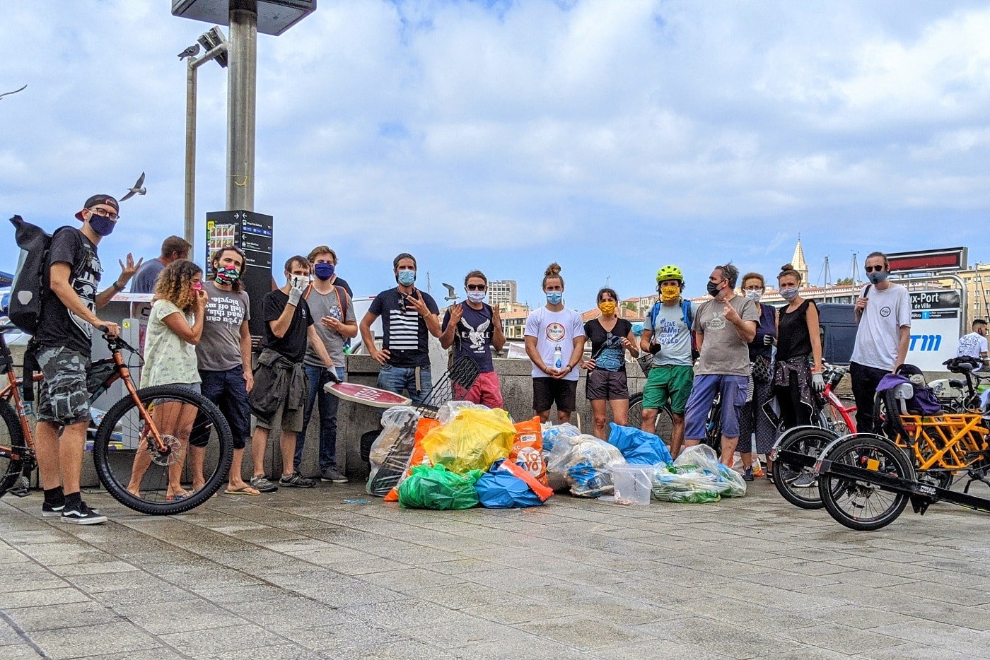 , World cleanup day : 5,5 tonnes de déchets récoltés à Marseille, Made in Marseille