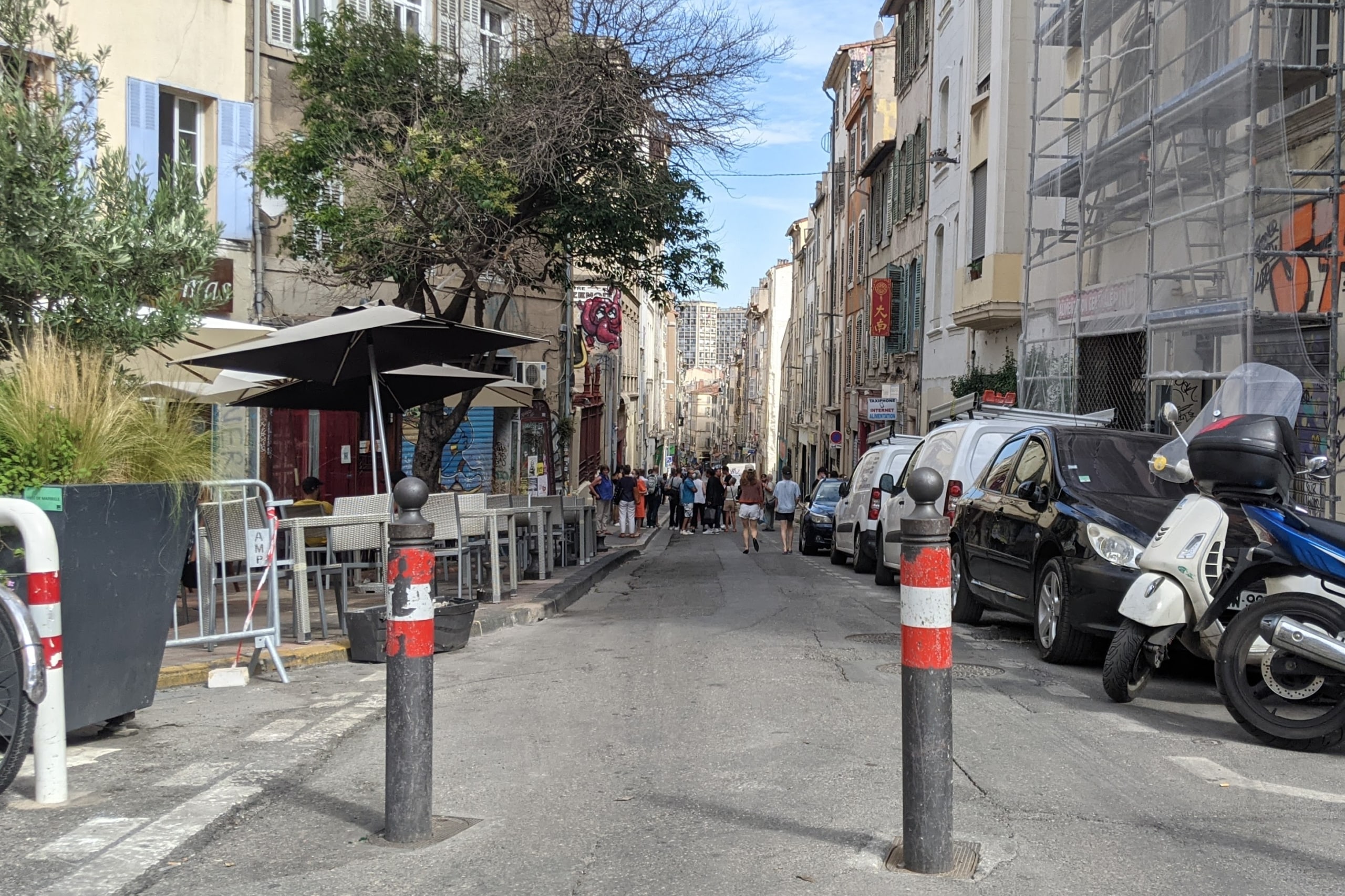 , Désormais rouvert, le haut de la rue d&#8217;Aubagne devrait rester piéton, Made in Marseille