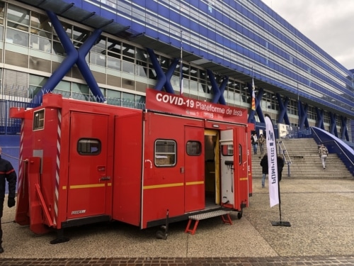 , Les pompiers du département renforcent le dispositif de tests Covid avant les fêtes, Made in Marseille