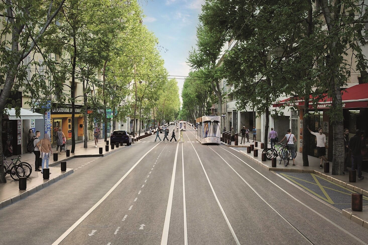 futur tramway, Le tracé du futur tramway de la Belle de Mai est acté, reste la question des démolitions, Made in Marseille