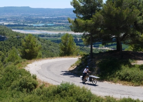 , Un Provençal part faire le tour de France avec son vélo « solaire », Made in Marseille