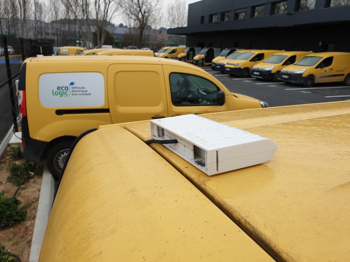 , 300 véhicules de La Poste équipés de capteurs pour mesurer la qualité de l&rsquo;air, Made in Marseille