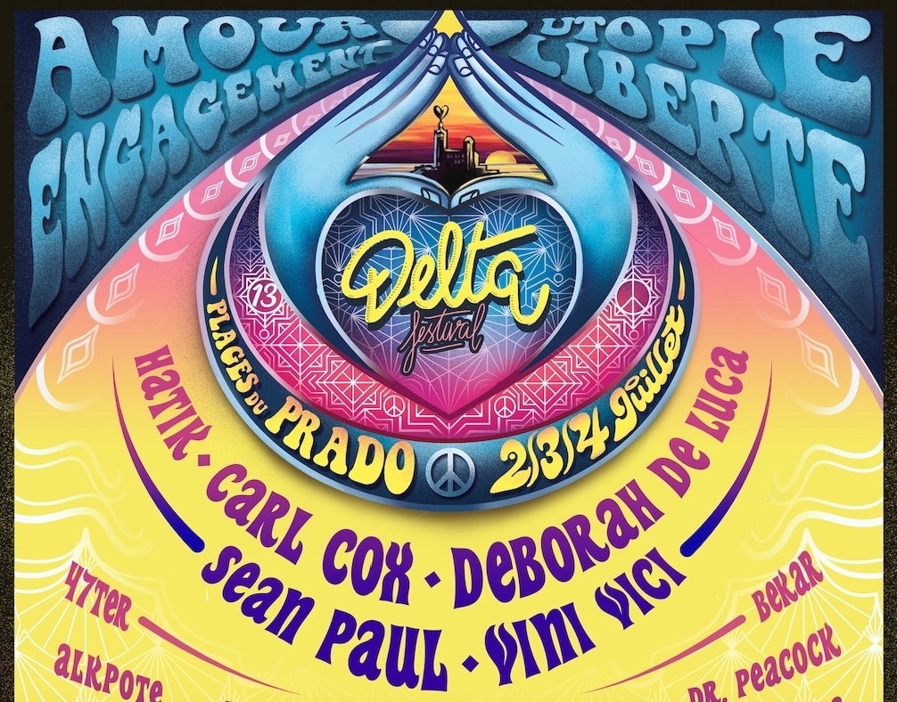 , Sean Paul, Hatik, Chilla&#8230; Le Delta Festival annonce son retour en juillet sur les plages de Marseille, Made in Marseille