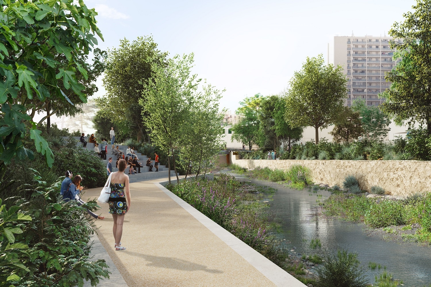 , Le chantier du futur parc Bougainville est lancé dans les quartiers Nord, Made in Marseille
