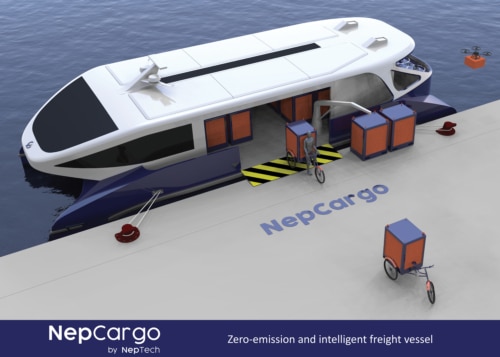 , NepTech met le cap sur les JO 2024 avec ses navires à propulsion zéro émission, Made in Marseille