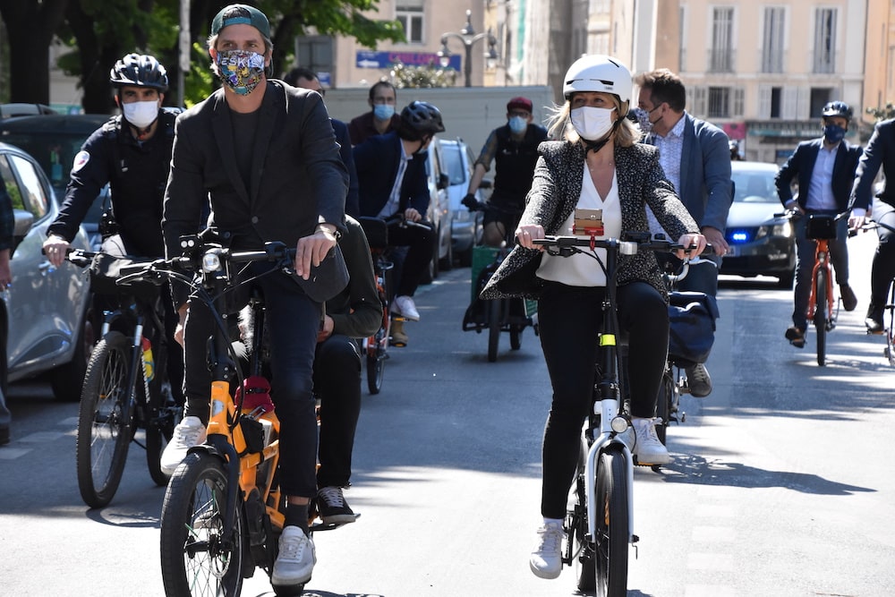 , À Marseille, Barbara Pompili dévoile le plan national pour renforcer les livraisons à vélo, Made in Marseille