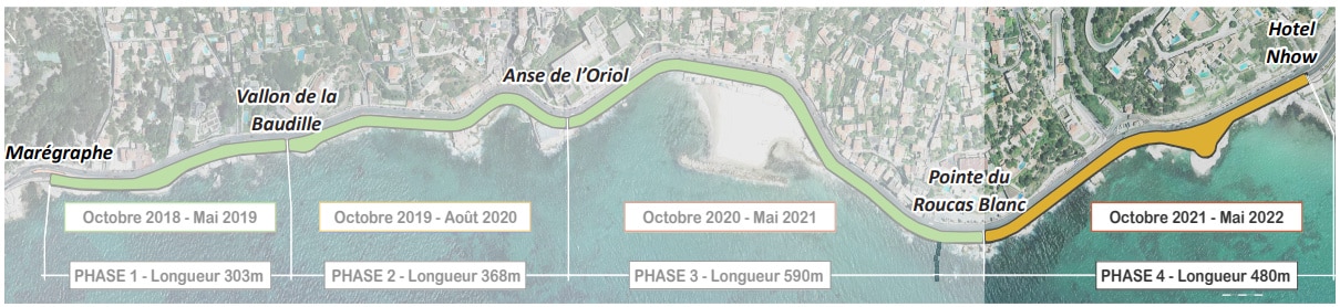 , Début des travaux pour la phase finale de la rénovation de la Corniche Kennedy, Made in Marseille