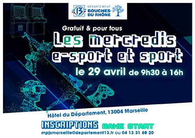 D&eacute;partement, Ce mercredi, le D&eacute;partement organise une journ&eacute;e sportive et gratuite accessible &agrave; tous, Made in Marseille