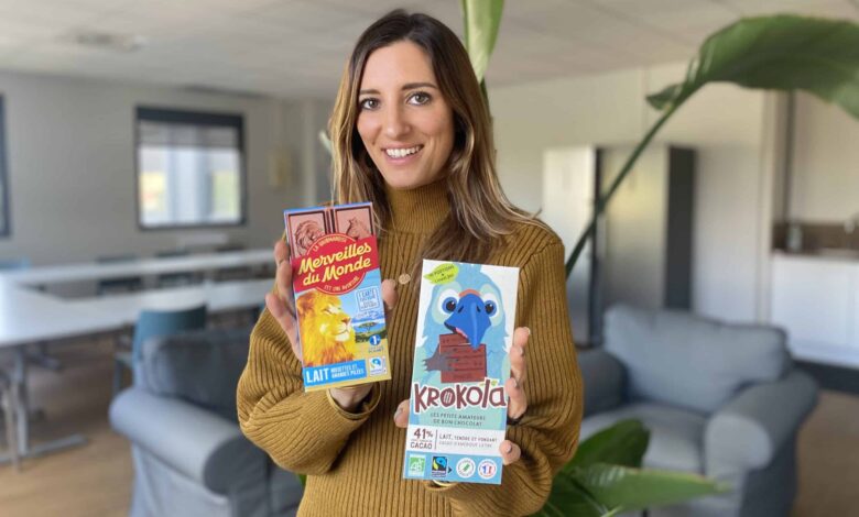 Portrait de Amélie Coulombe, cofondatrice de Krokola
