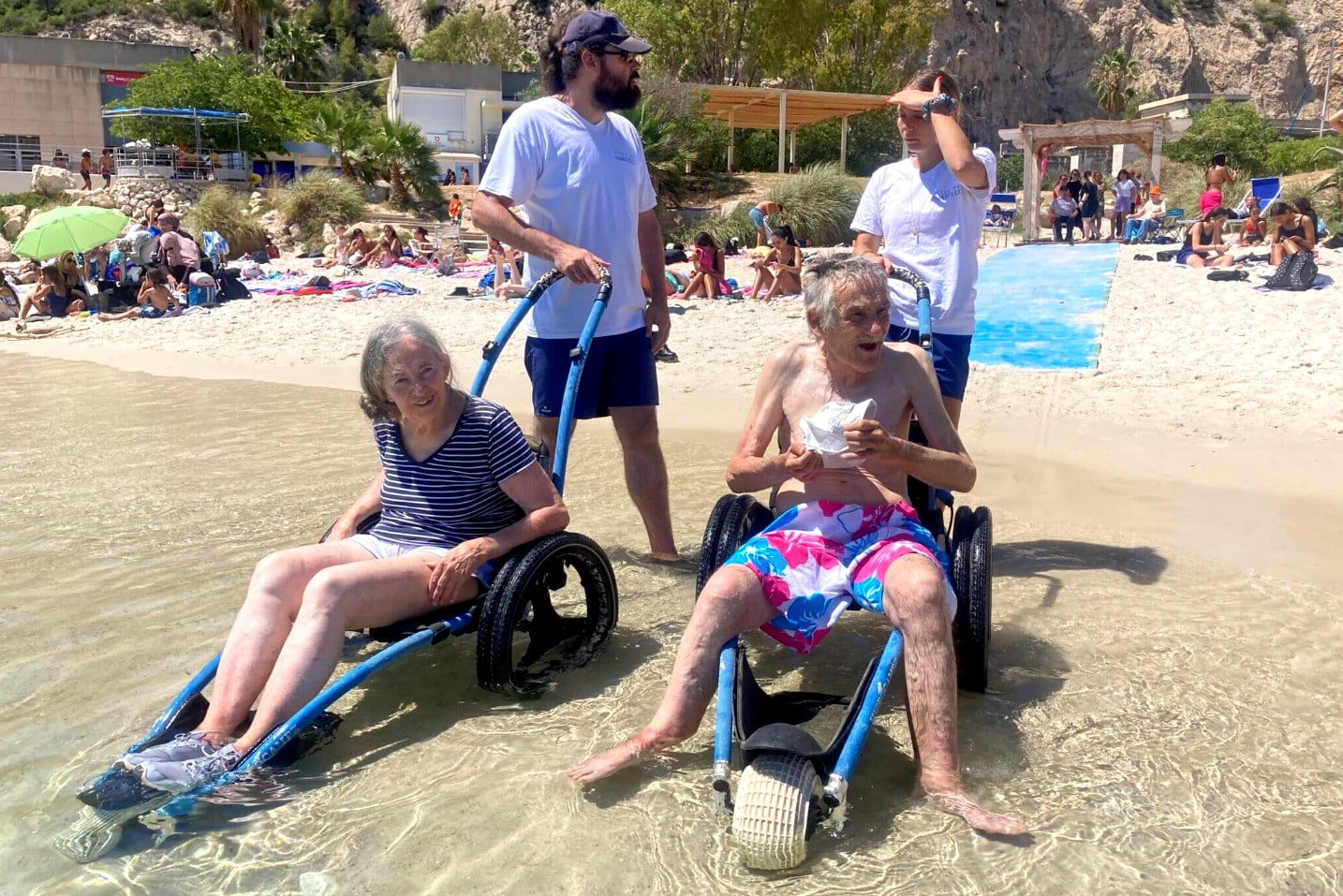 Corbières, La plage de Corbières s&rsquo;équipe pour faciliter la baignade des personnes à mobilité réduite, Made in Marseille