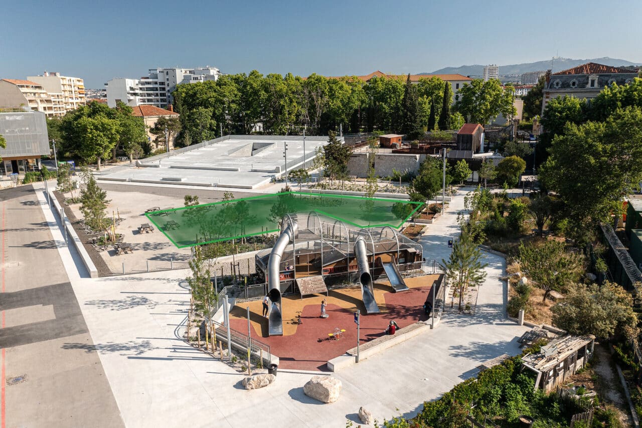 friche, Un nouvel espace boisé pour rafraîchir la Friche la Belle de Mai, Made in Marseille