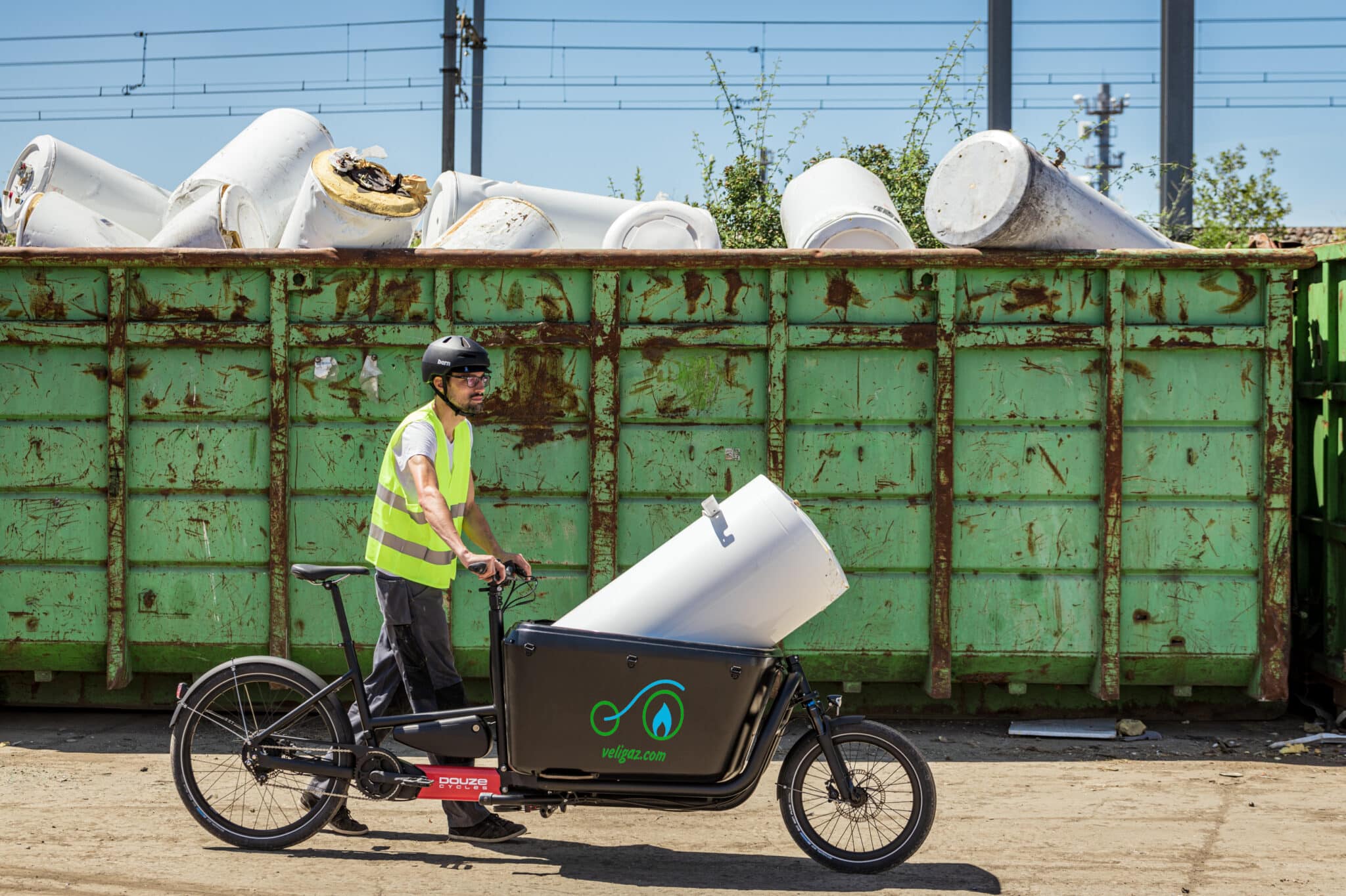 vélo-cargo, Jardiniers, serruriers, artisans… Les professionnels testent le vélo-cargo à Marseille, Made in Marseille