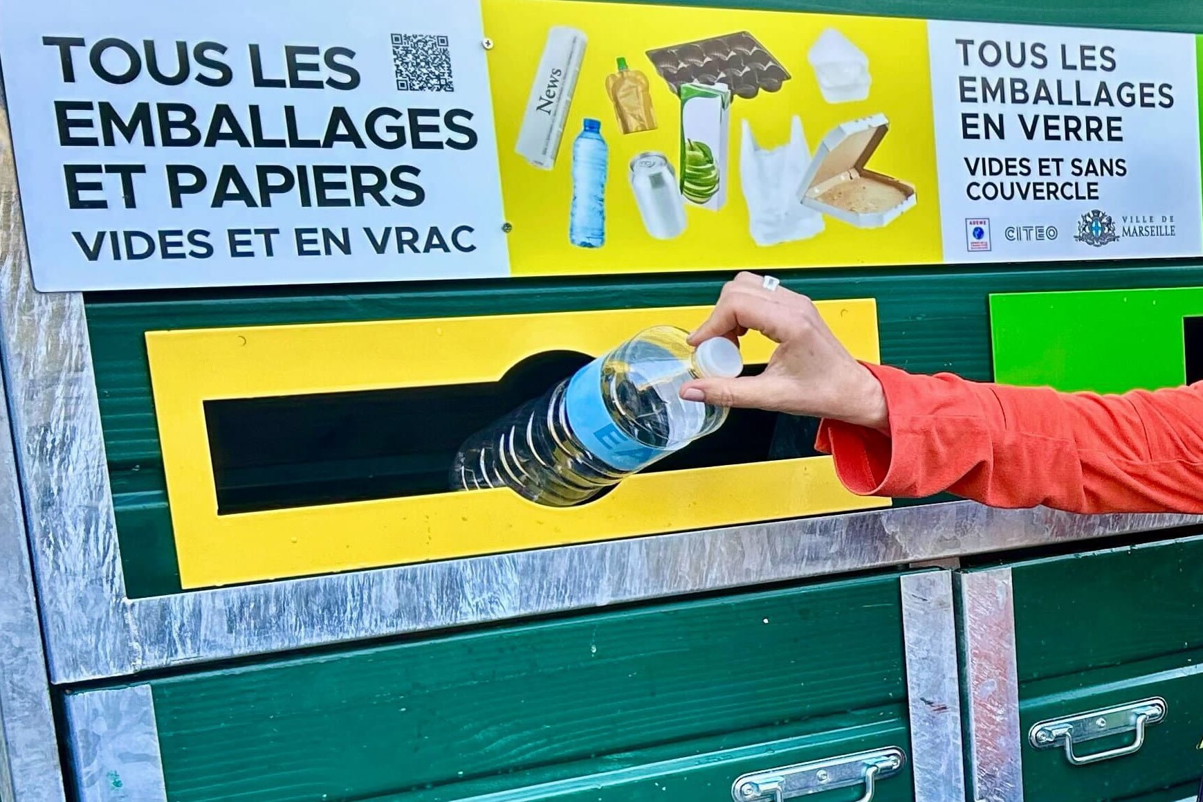 tri des déchets, Le tri des déchets facilité dans les parcs et sur les plages de Marseille, Made in Marseille
