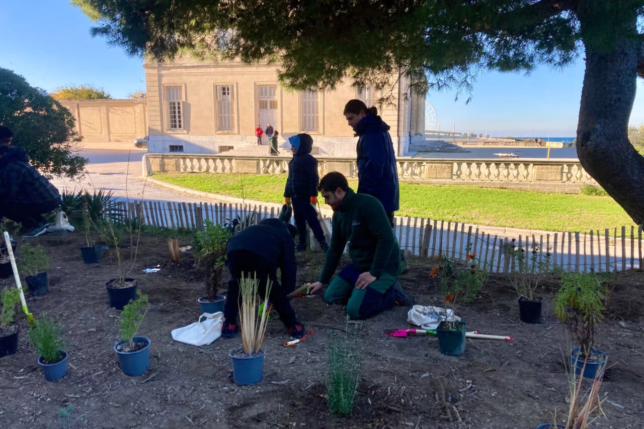 parcs, Des centaines d&rsquo;enfants mobilisés pour planter des arbres dans les parcs de Marseille, Made in Marseille