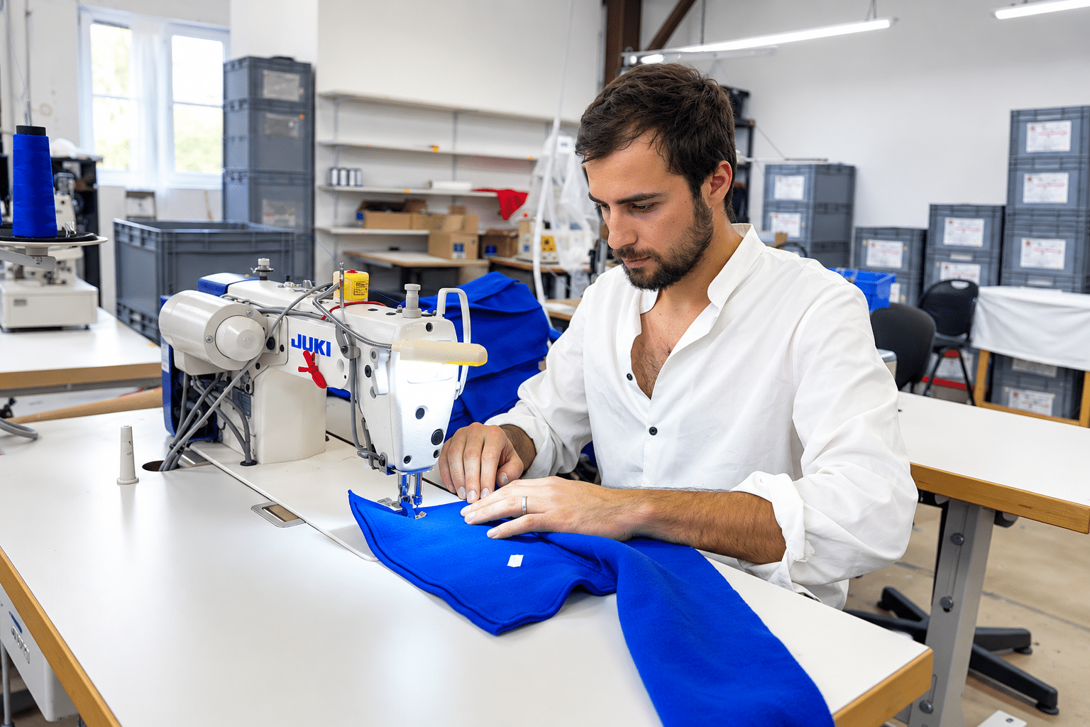 Insermode, &Agrave; la Capelette, Insermode continue de faire tourner l&rsquo;usine textile apr&egrave;s la liquidation de Fil Rouge, Made in Marseille
