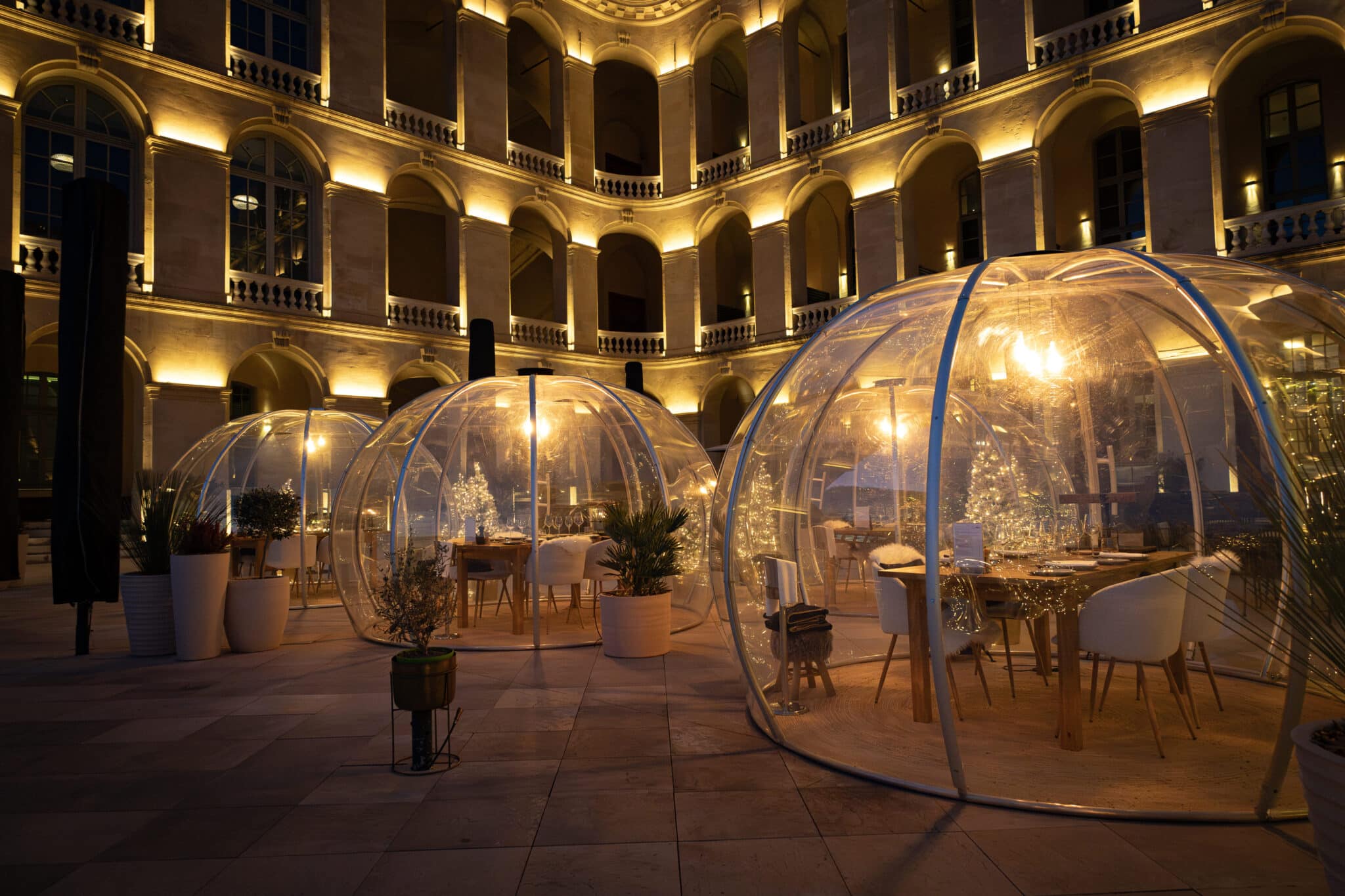 Intercontinental, Les bulles hivernales de l’InterContinental reviennent pour des raclettes avec vue, Made in Marseille