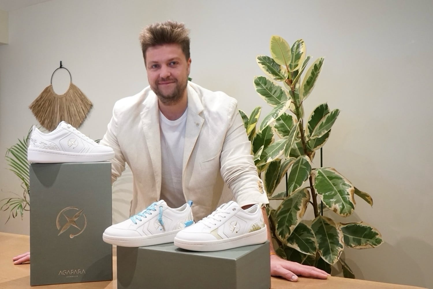 Agapara, Agapara, la nouvelle marque provençale de sneakers de luxe écoresponsables, Made in Marseille