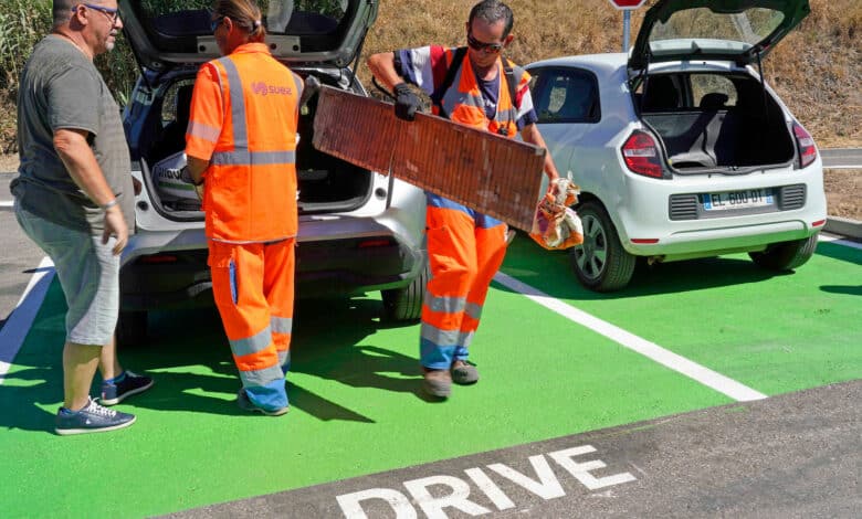 Un drive pour les déchets à Salon-de-Provence