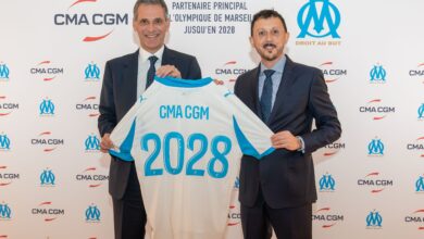 CMA CGM prolonge son contrat de sponsor principal avec l'OM jusqu'en 2028.