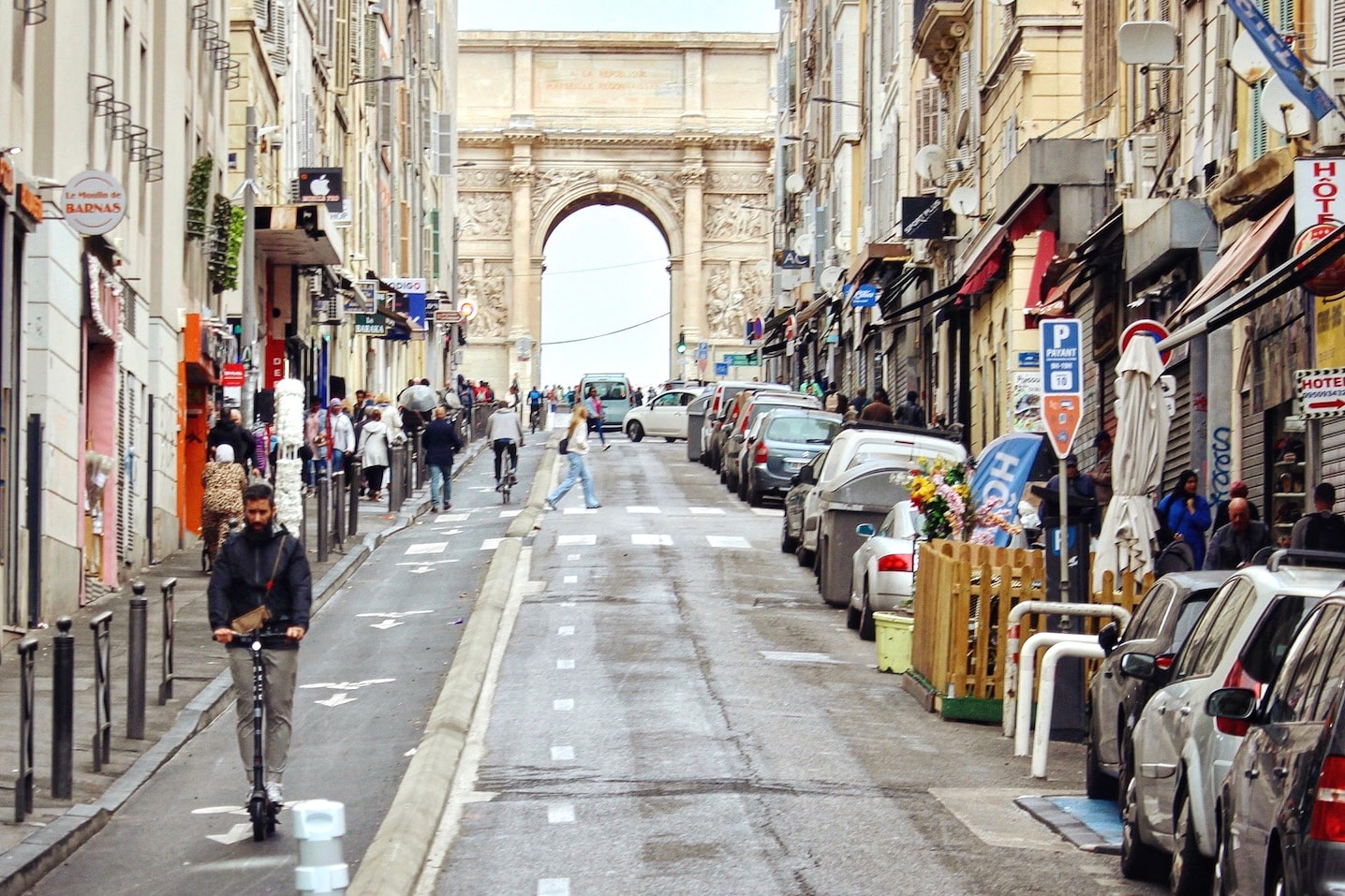 cyclable, Le réseau cyclable marseillais s&rsquo;étend aux rues d&rsquo;Aix, Breteuil et boulevard National, Made in Marseille