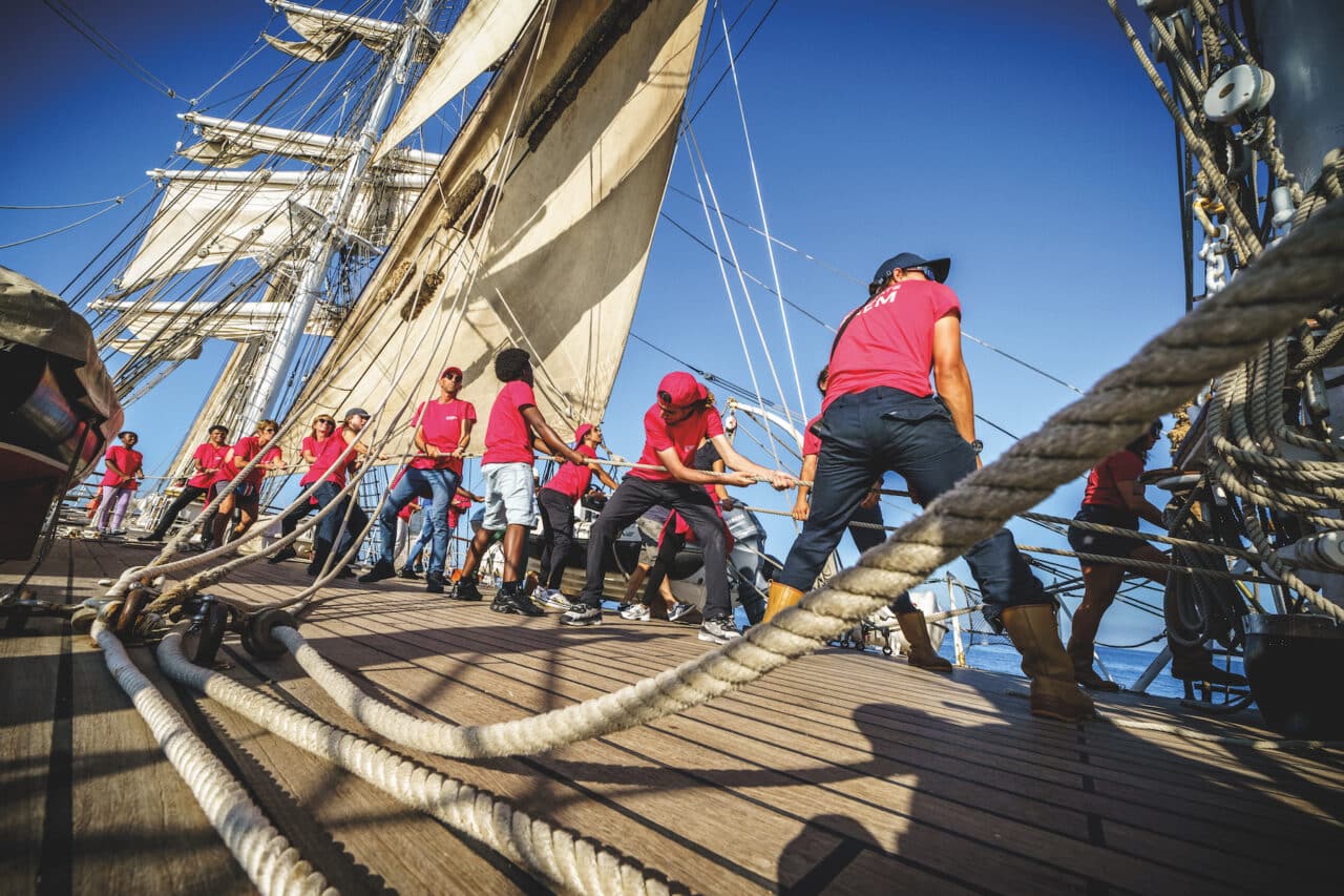 le Belem, Reportage à bord du Belem, ce majestueux trois-mâts passeur de flambeau, Made in Marseille