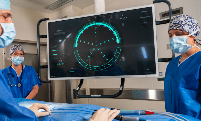 Volta Medical IA recherches cardiaques