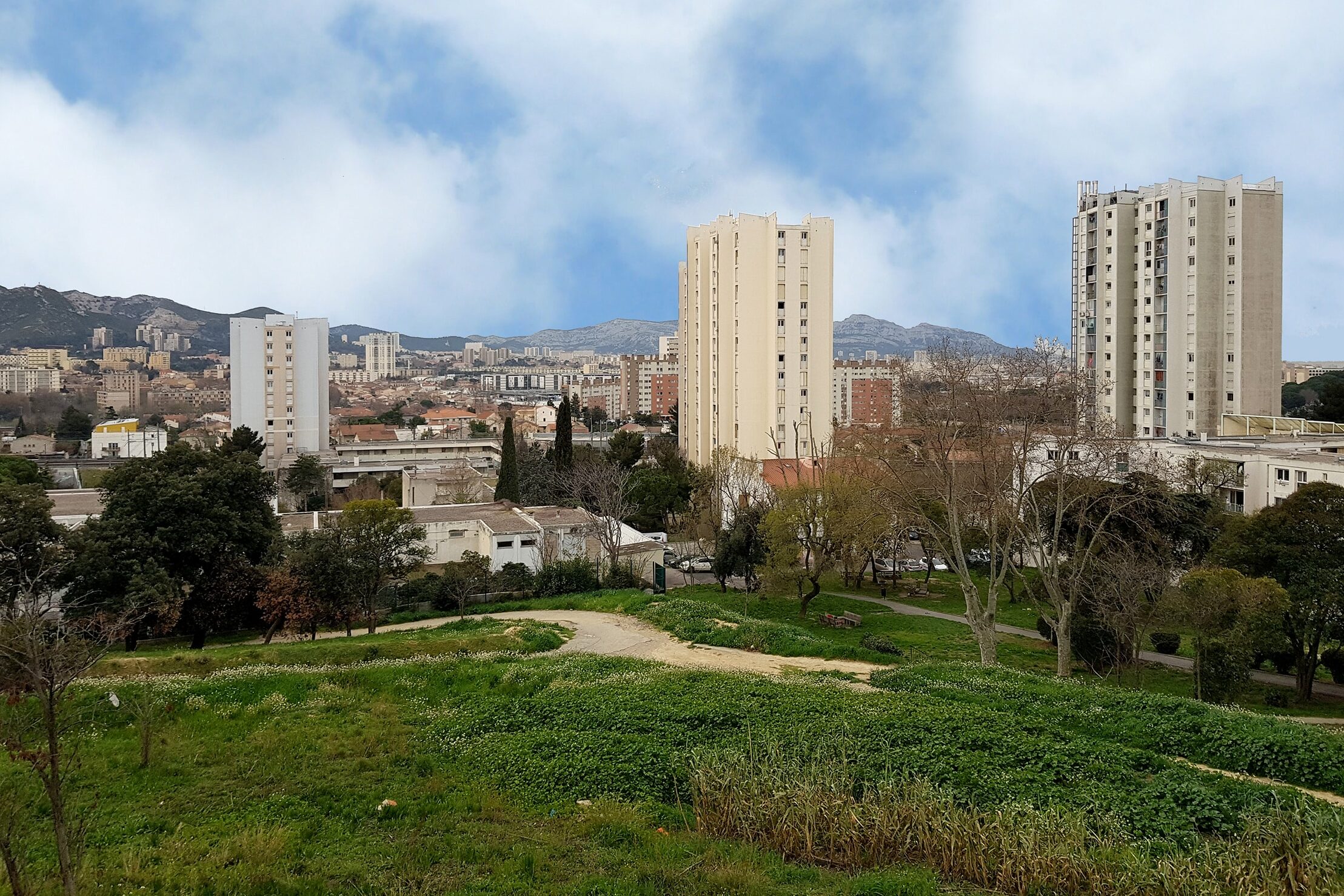 Air Bel, Un espace collectif avec jardins partagés et verger en création à Air Bel, Made in Marseille