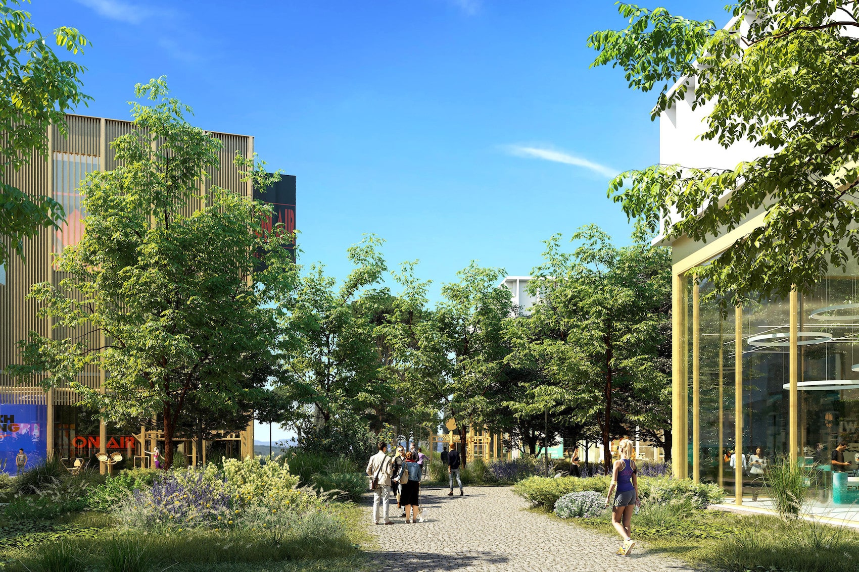 aéroport, Un nouveau quartier d’affaires en projet à l&rsquo;entrée de l&rsquo;aéroport Marseille-Provence, Made in Marseille