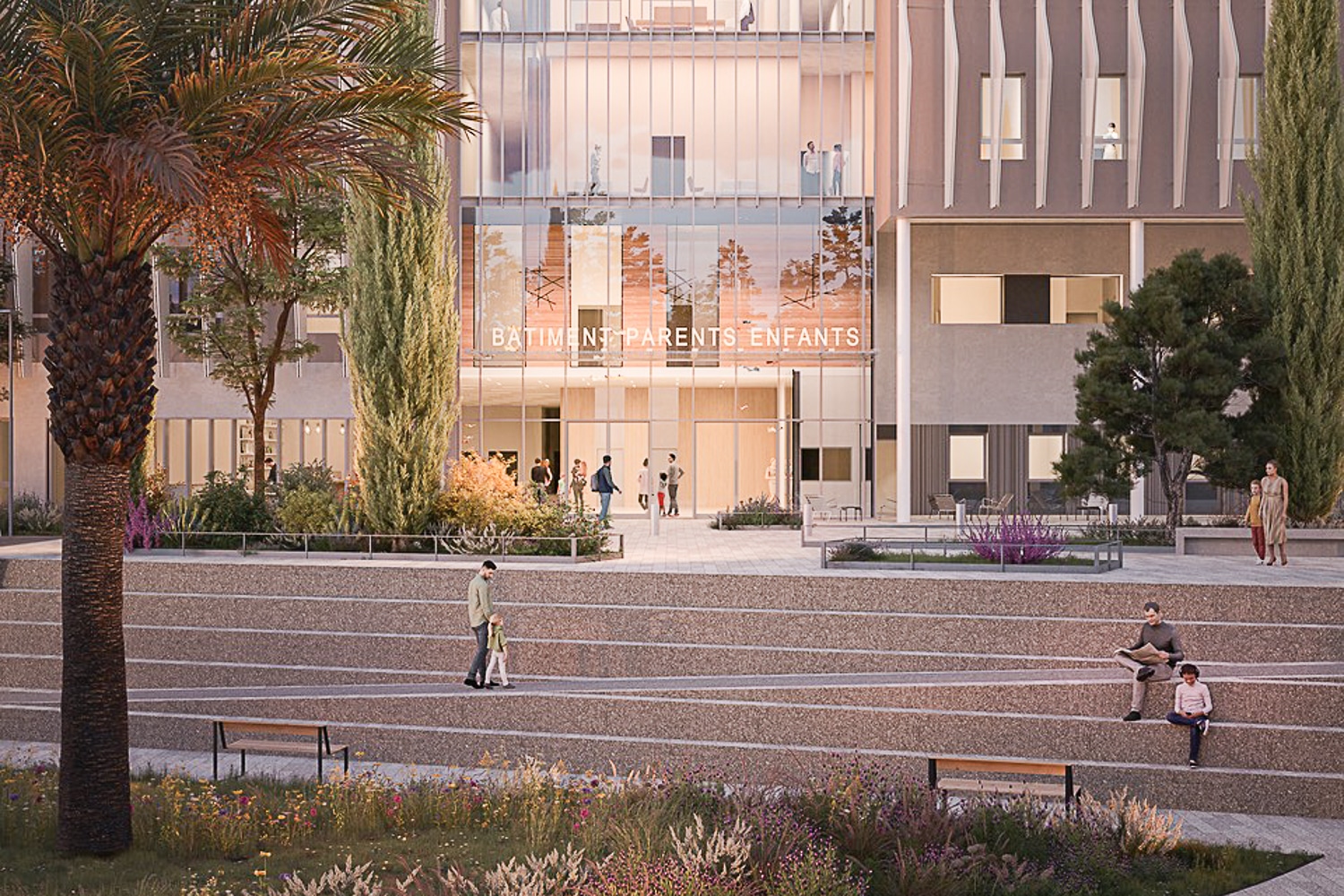 bâtiment Femmes-Parents-Enfants, En images | Le futur hôpital pour enfants de la Timone doit ouvrir en 2028, Made in Marseille