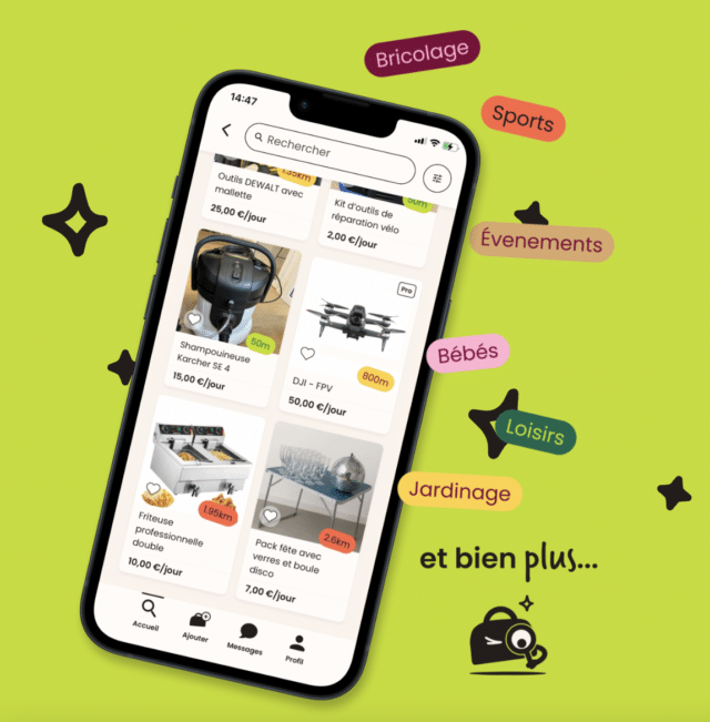 Poppins, Poppins, l&rsquo;appli de location d&rsquo;objets et d&rsquo;outils entre voisins d&eacute;barque &agrave; Marseille, Made in Marseille