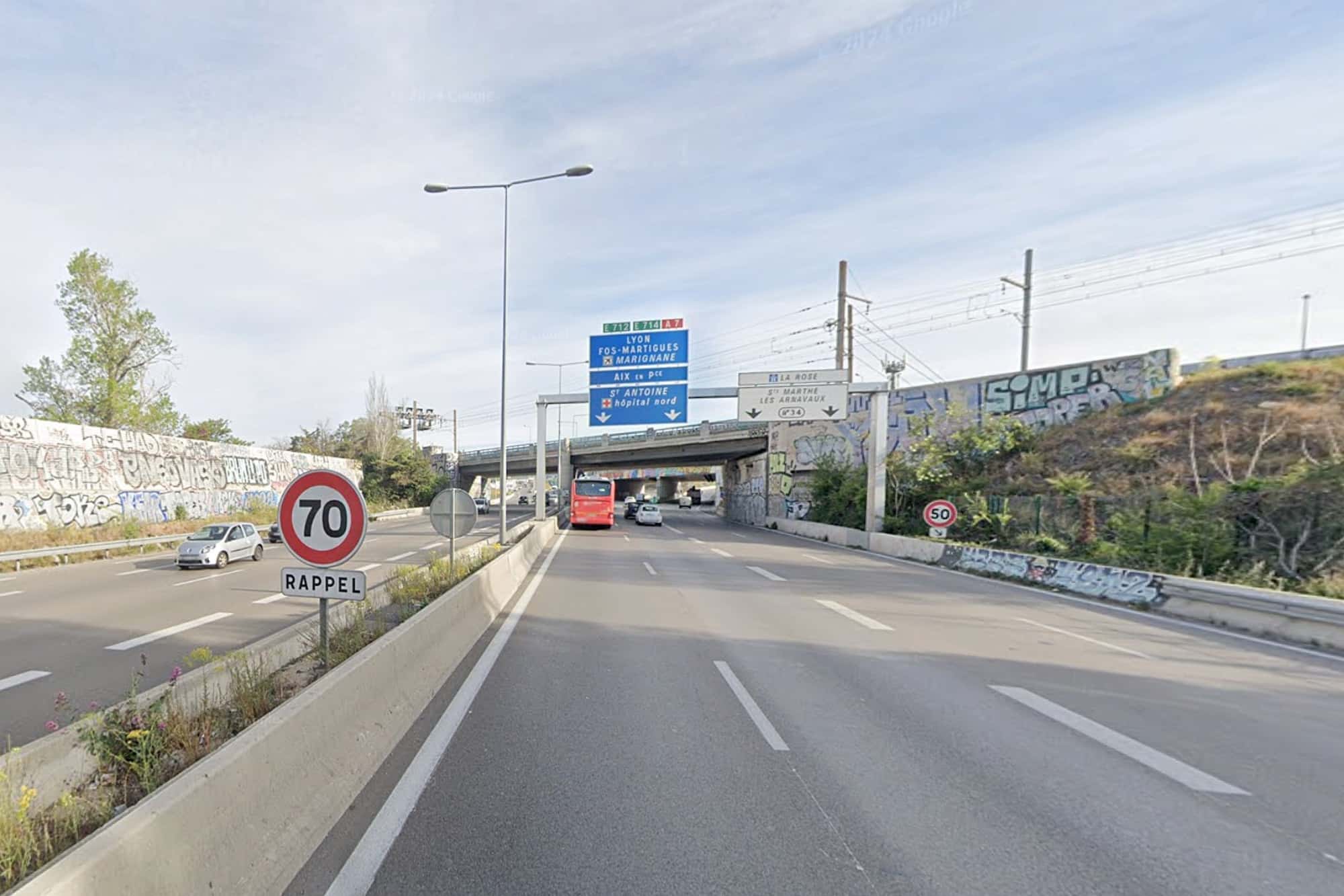 A7, Circulation : l&rsquo;autoroute A7 fermée à Marseille le week-end du 5 juillet, Made in Marseille