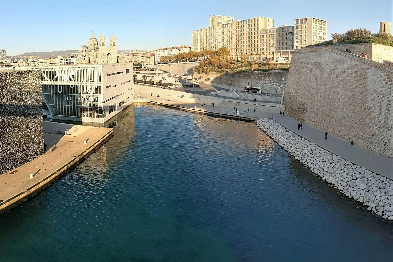 baignade, Un nouveau spot de baignade devrait ouvrir vers le Mucem l&#8217;été prochain, Made in Marseille