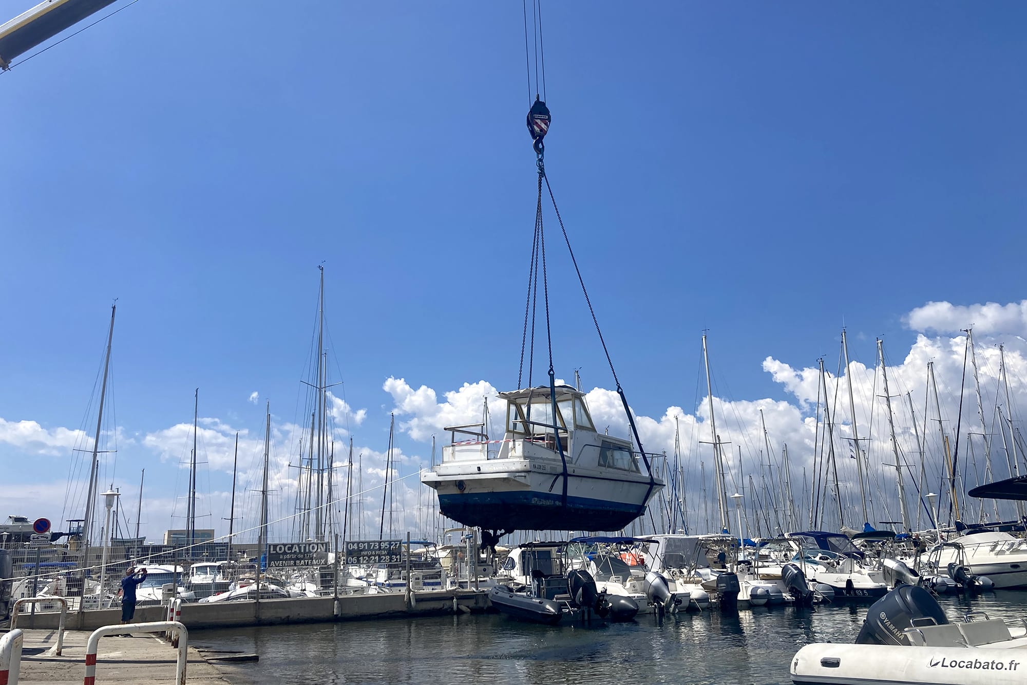 bateaux ventouses, La pêche aux bateaux abandonnés est ouverte dans les ports de Marseille, Made in Marseille