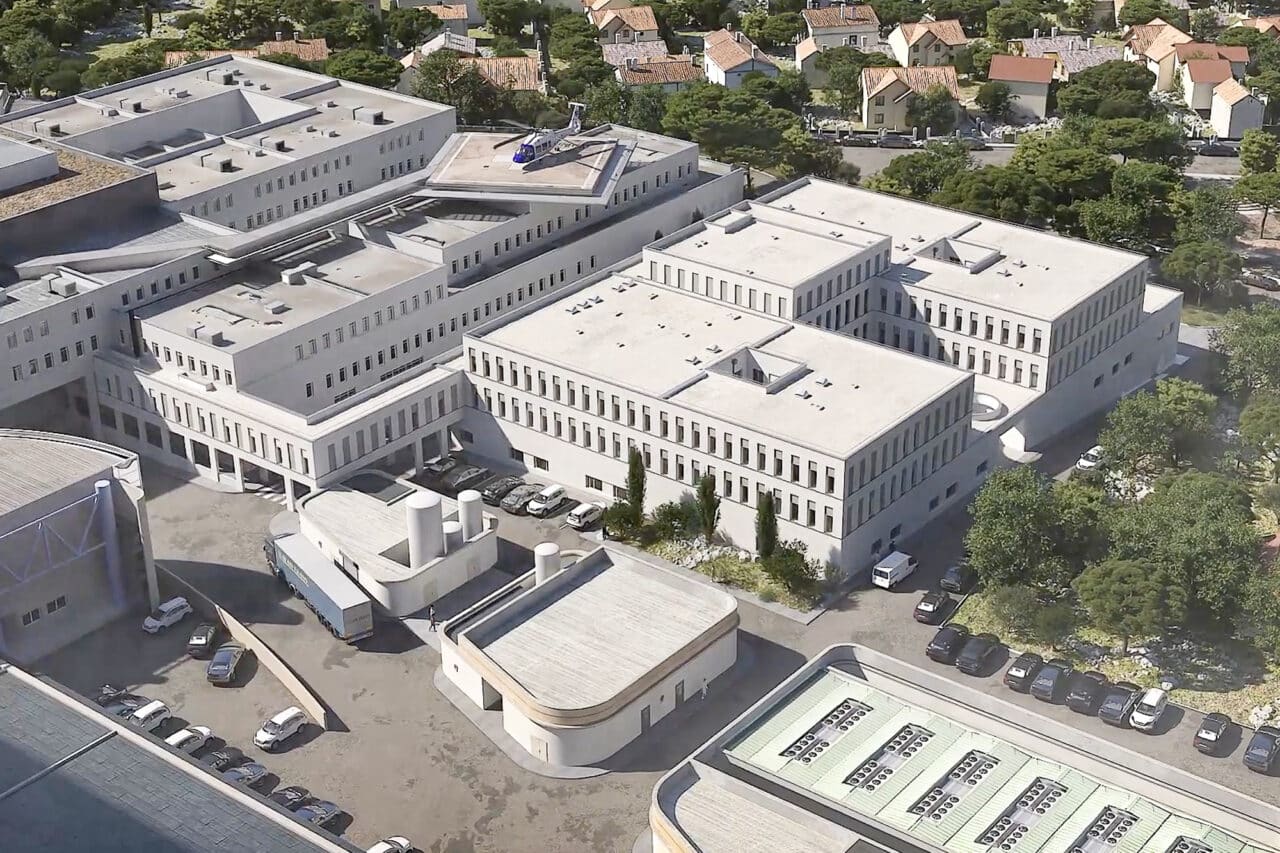h&ocirc;pital nord, L&rsquo;H&ocirc;pital Nord en plein chantier pour construire un nouveau b&acirc;timent cardiovasculaire, Made in Marseille