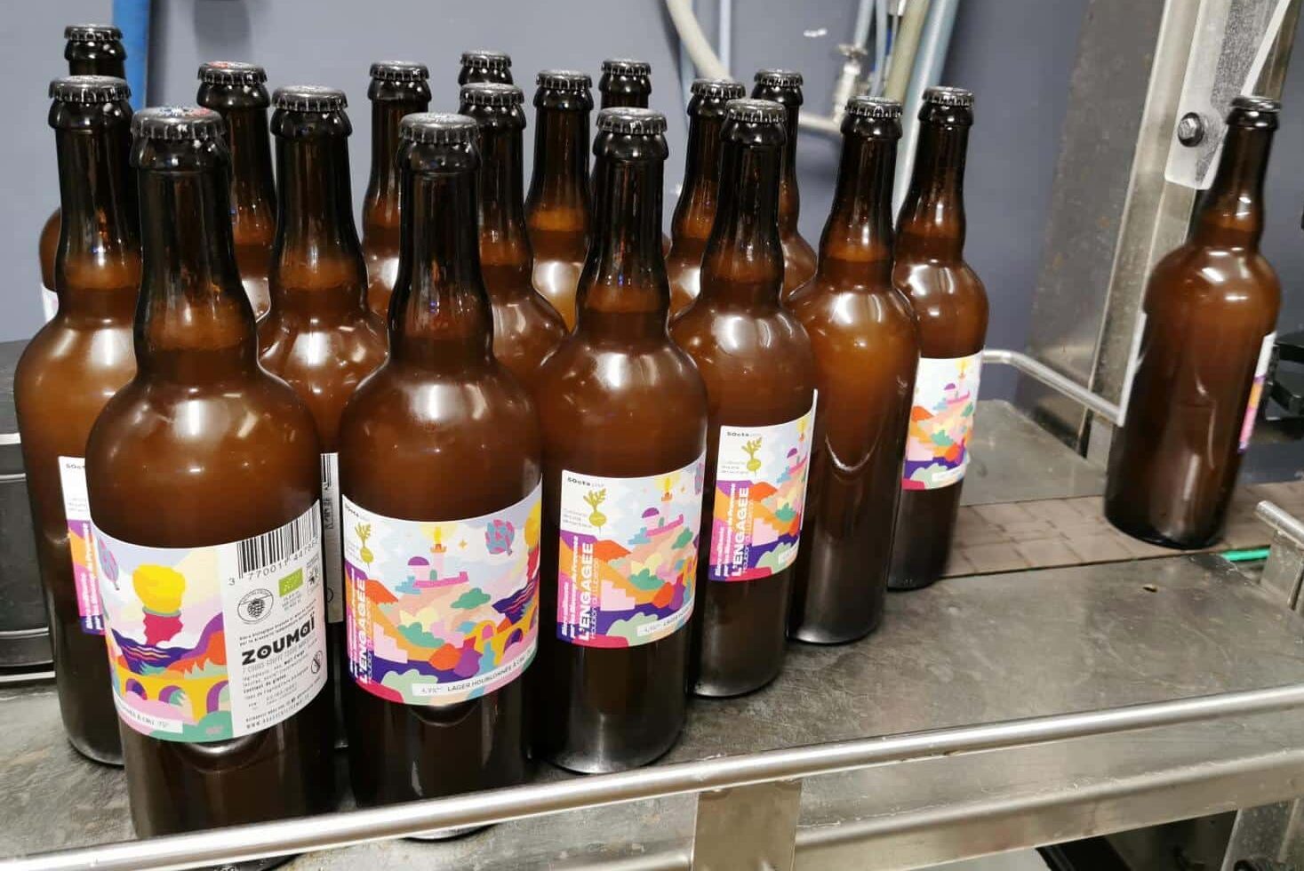 bière, La bière l&rsquo;Engagée disponible sur les étals des magasins Biocoop du département, Made in Marseille