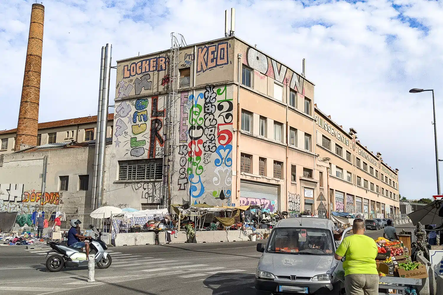 biffins, Chassés de Gèze, les biffins se syndiquent et proposent d&rsquo;organiser un marché le week-end, Made in Marseille