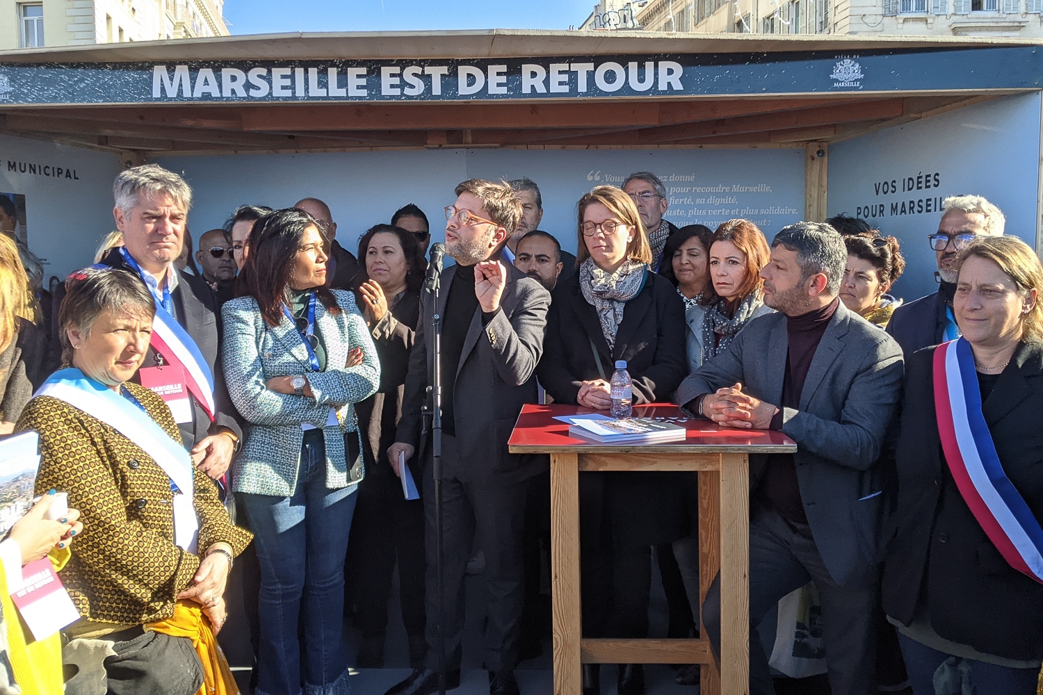 bilan, Benoît Payan et le Printemps marseillais présentent leur bilan de mi-mandat, Made in Marseille