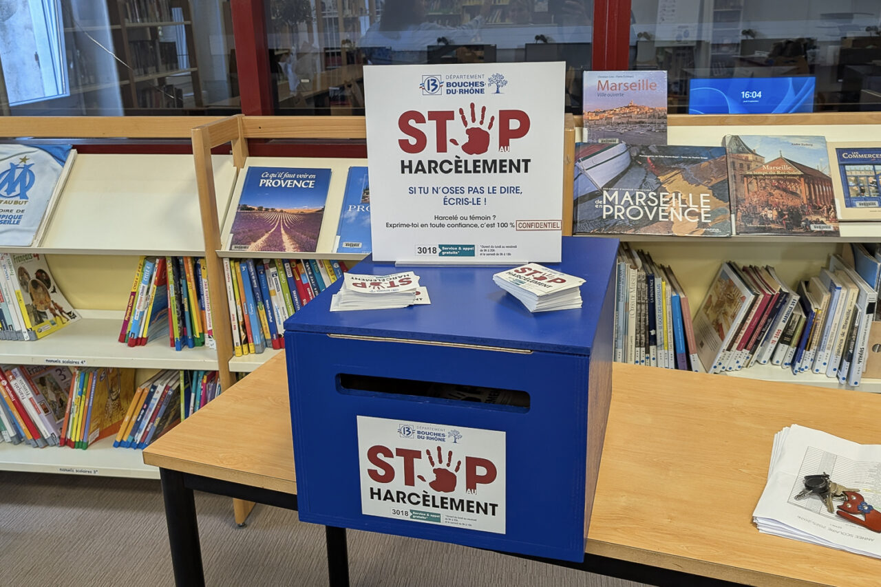 harcèlement, La lutte contre le harcèlement au menu de la rentrée des collèges, Made in Marseille
