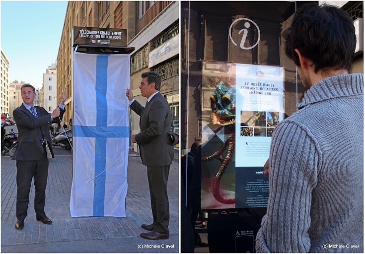 Marseille, Marseille passe au numérique et inaugure son premier totem interactif en ville !, Made in Marseille