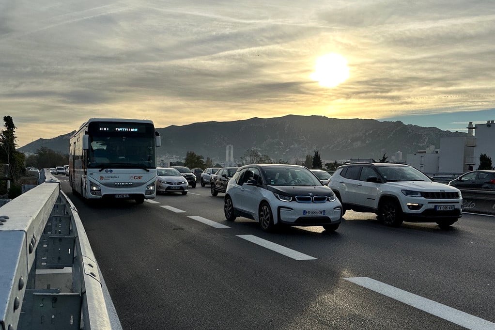 A50, Des voies réservées aux bus ouvrent sur une portion de l&rsquo;A50 entre Marseille et Aubagne, Made in Marseille