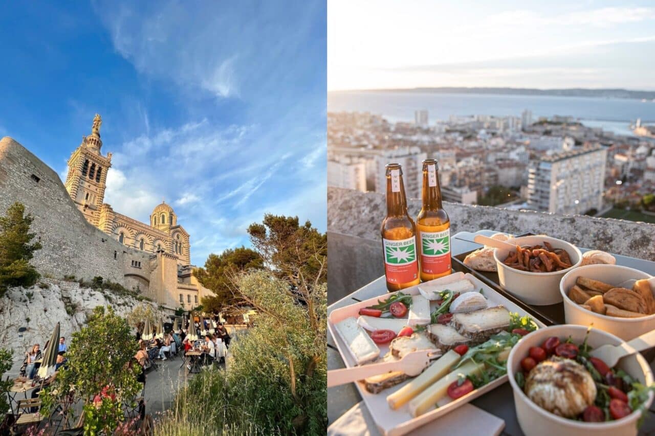 La buvette Le Bon Air a repris ses quartiers d'été sous la Bonne Mère