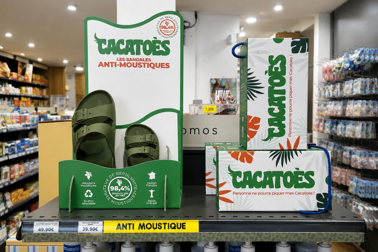 anti-moustiques, &Agrave; Marseille, Cacato&egrave;s lance sa nouvelle sandale anti-moustiques, Made in Marseille