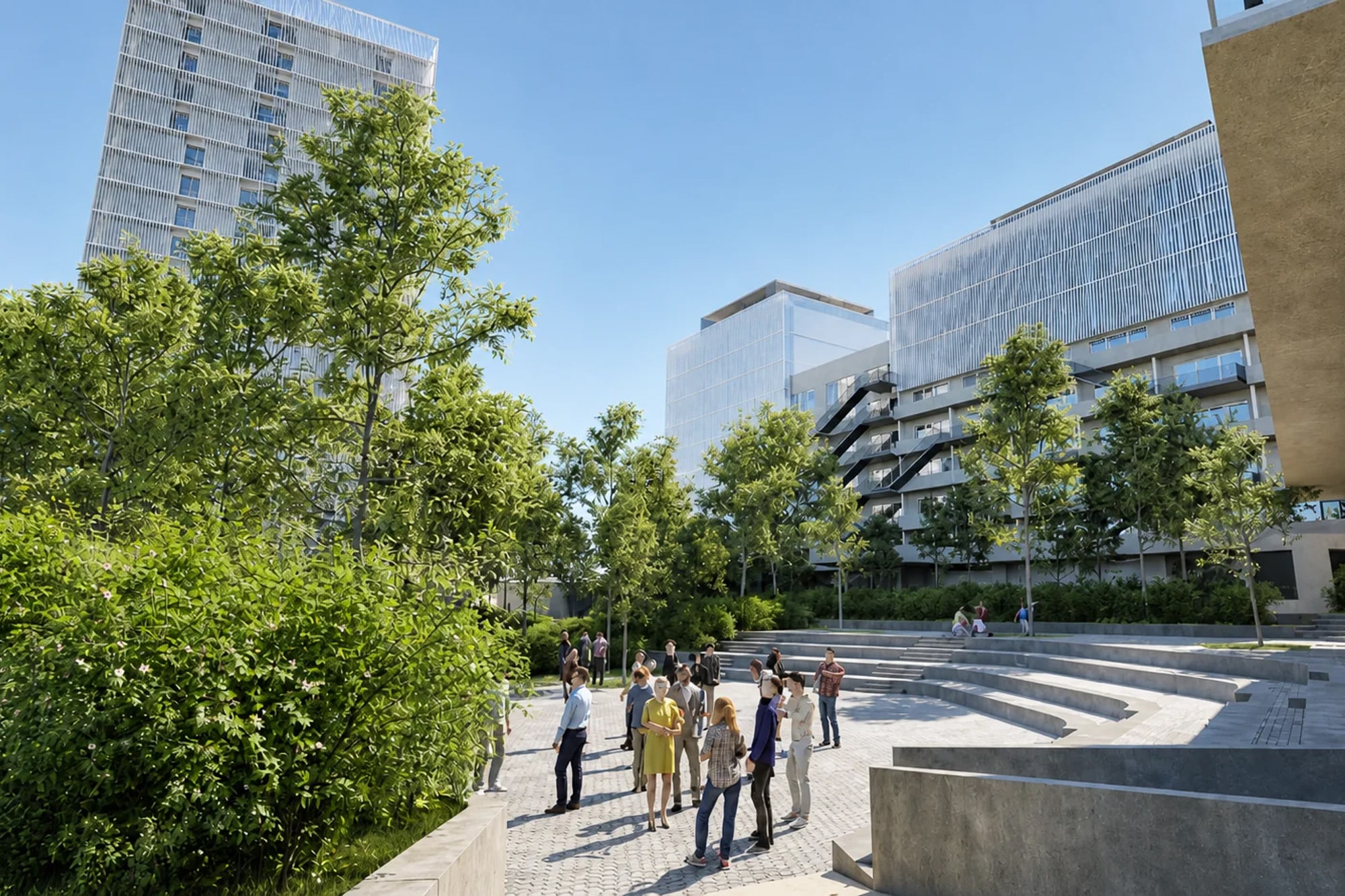 Tour et rooftop… Découvrez l’immense campus dédié à l’IA qui va entrer en chantier dans les quartiers Nord