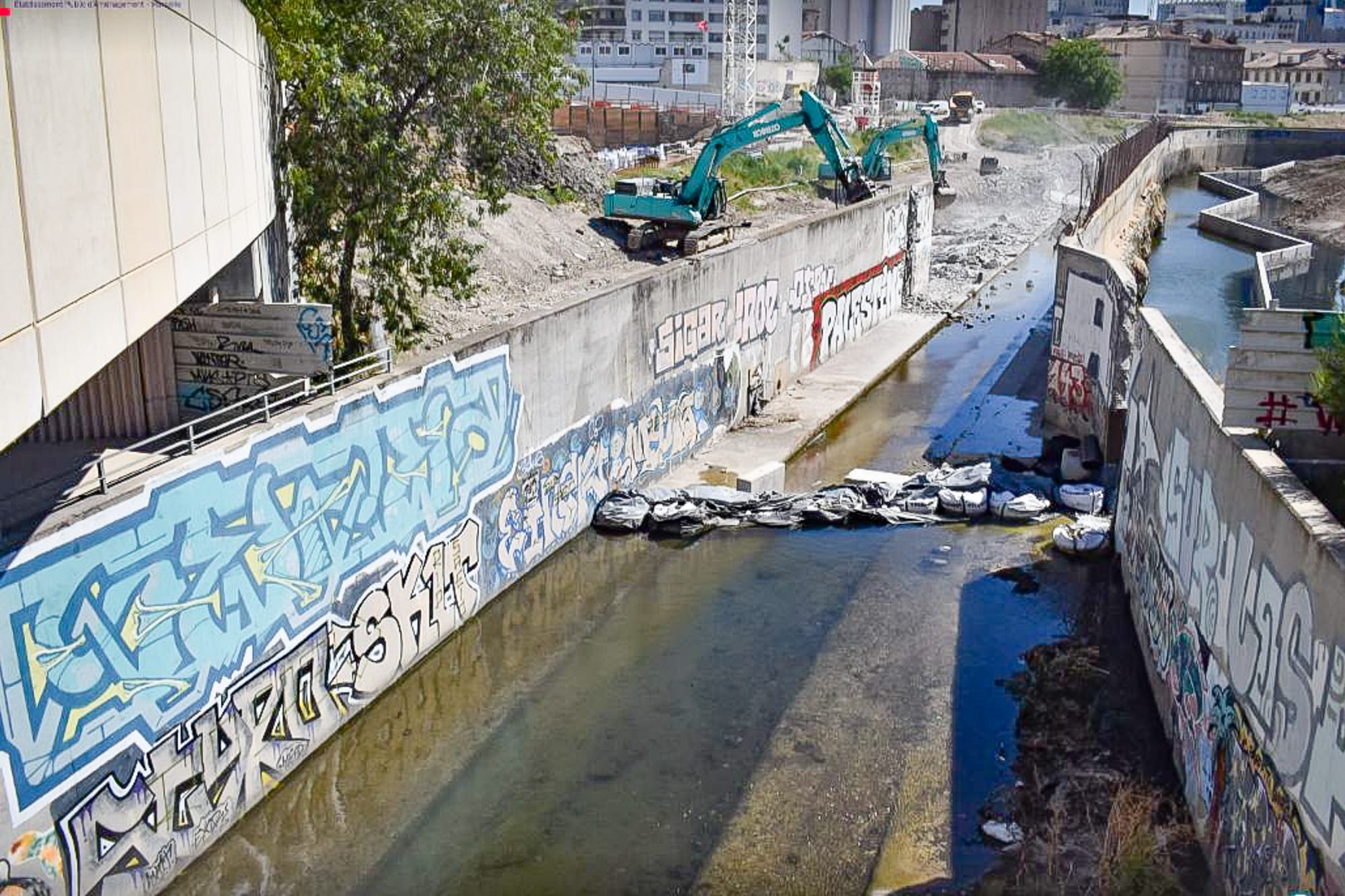 aygalades, Le ruisseau des Aygalades bient&ocirc;t lib&eacute;r&eacute; du b&eacute;ton dans le futur parc Bougainville, Made in Marseille