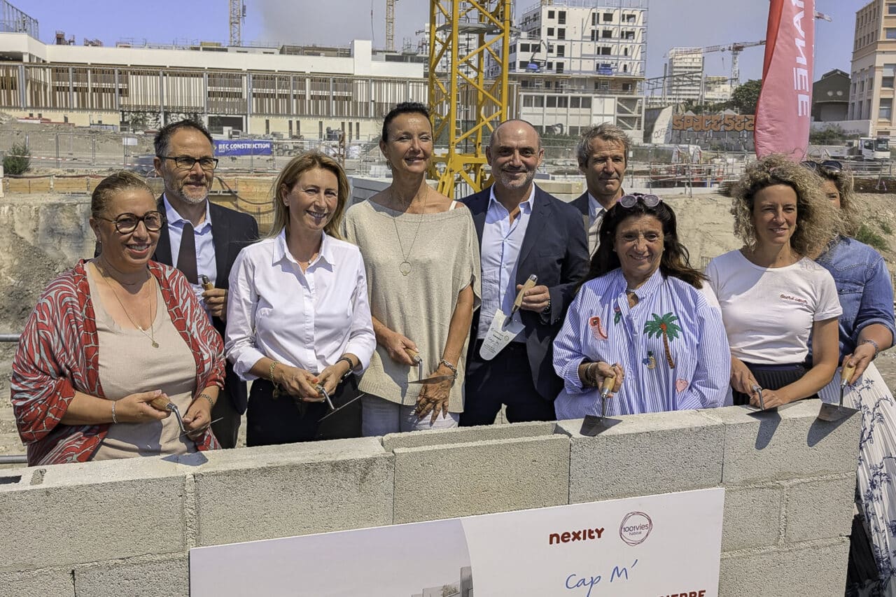 cazemajou, En images | À Cazemajou, 130 logements poussent pour la future résidence CAP M&rsquo;, Made in Marseille